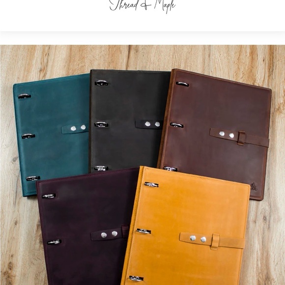 Thread and maple knitting pattern binder - Picture 8 of 9